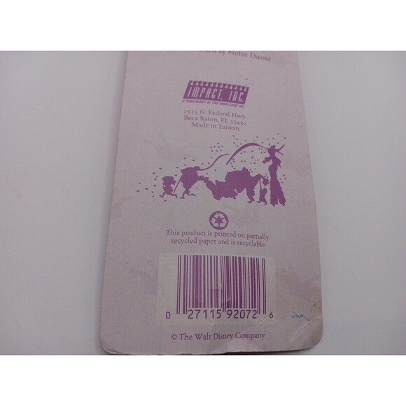 Rare NIP Vintage Disney Hunchback Of Notre Dame Pencil Eraser Djali - Picture 7 of 7